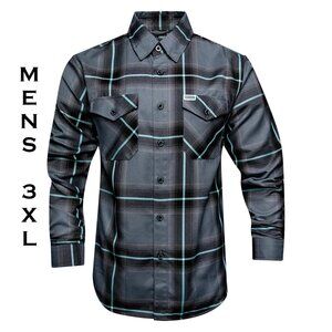 DIXXON FLANNEL - POWERLINE Flannel Shirt - Men's 3XL